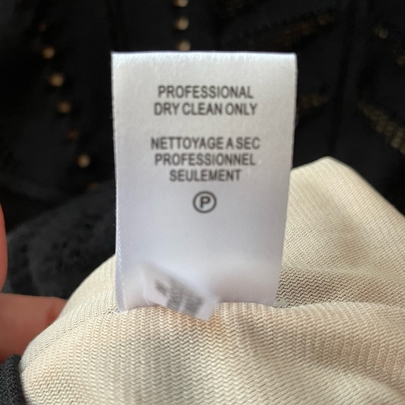 Calvin Klein Black Illusion Dress  - size small - Picture 4 of 7